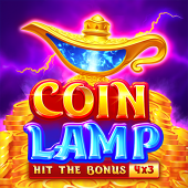 Coin Lamp artwork with a glowing wish lamp