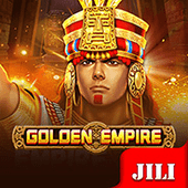 Golden Empire artwork with an ancient golden palace