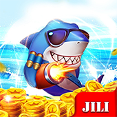 Jackpot Fishing artwork with a prize fish and arcade cannon