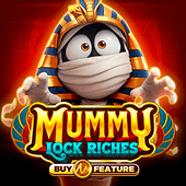 Mummy Lock Riches artwork with a pharaoh mummy
