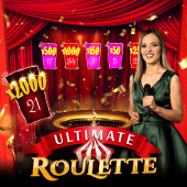 Ultimate Roulette artwork with a spinning roulette wheel